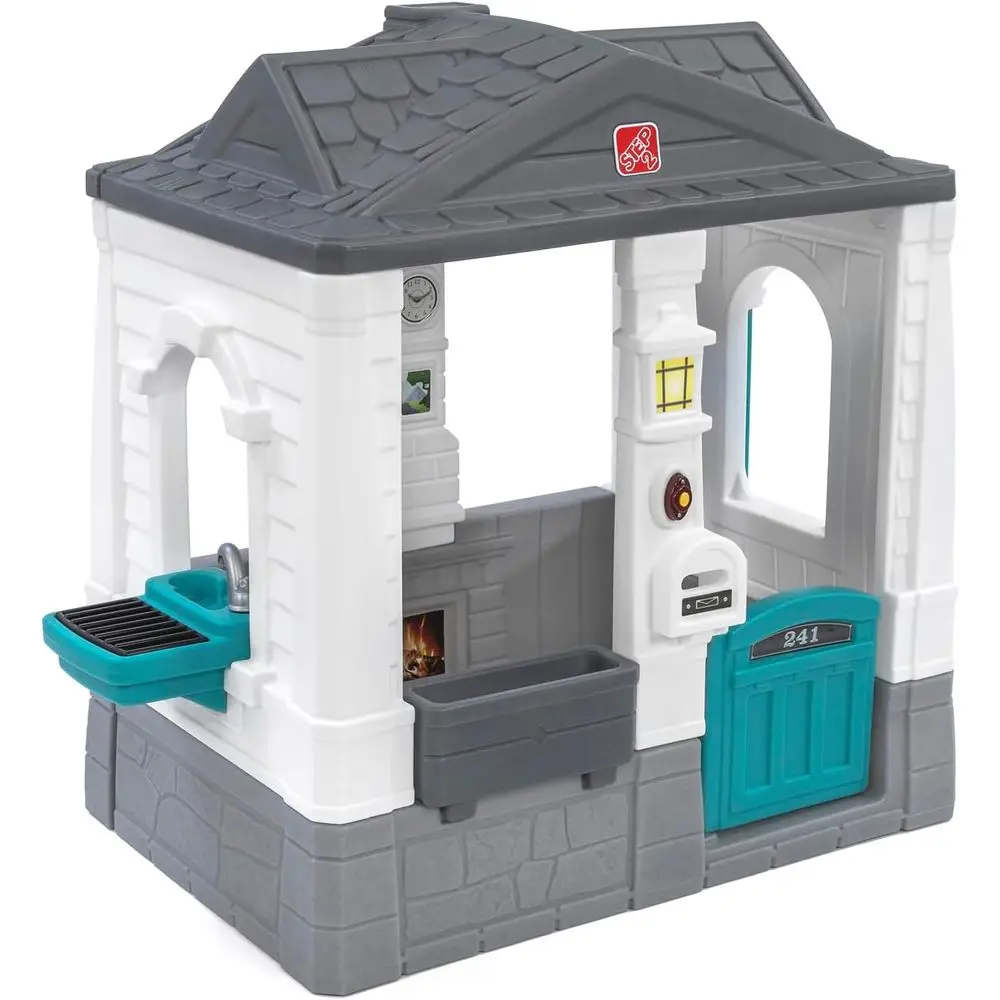 

Step2 Neat & Tidy Cottage Kids Playhouse, Indoor and Outdoor Playset, Interactive Sounds, Toddlers 1.5+ Years Old, Easy to Assem