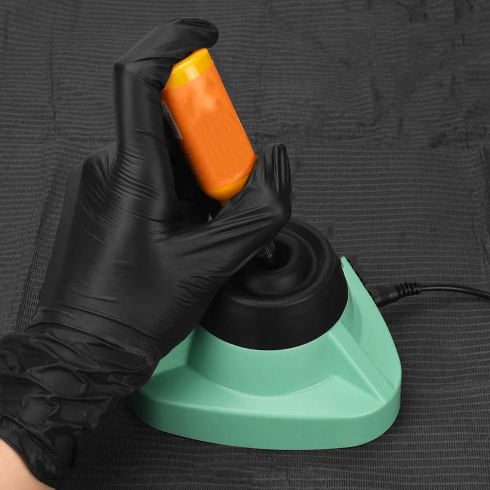 

1pc Sturdy Professional Plastic Electrical Pigment Color Mixer For Tattoo Salon Portable Mini Ink Shaking Device Durable Strong