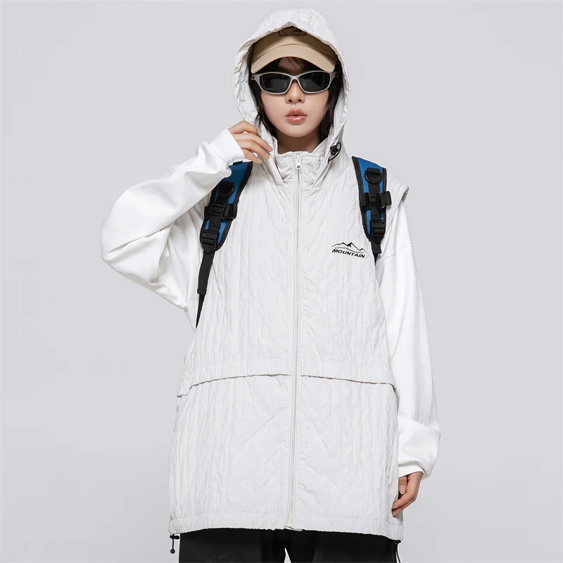 Women's Autumn Oversize y2k Windbreaker Jacket 2023 New In Arcteric Outdoor External Clothes Hooded Zip-up Jackets for Halloween