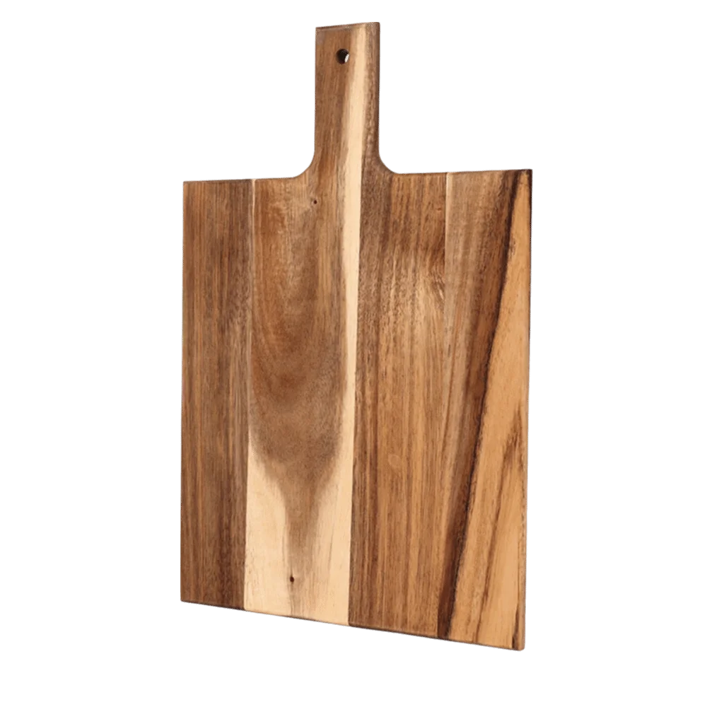 Multi-Styles Wood Chopping Board Sap Groove Reversible Pizza Pan Multi-Purpose Hanging Hole Charcuterie Serving Tray Bread