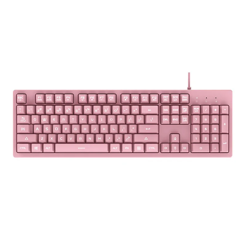 Ajazz Dks100 Mechanical Tea Axis Office  Workers Feel Multicolor Wired E-Sports Pubg Computer Peripheral Gaming Keyboard