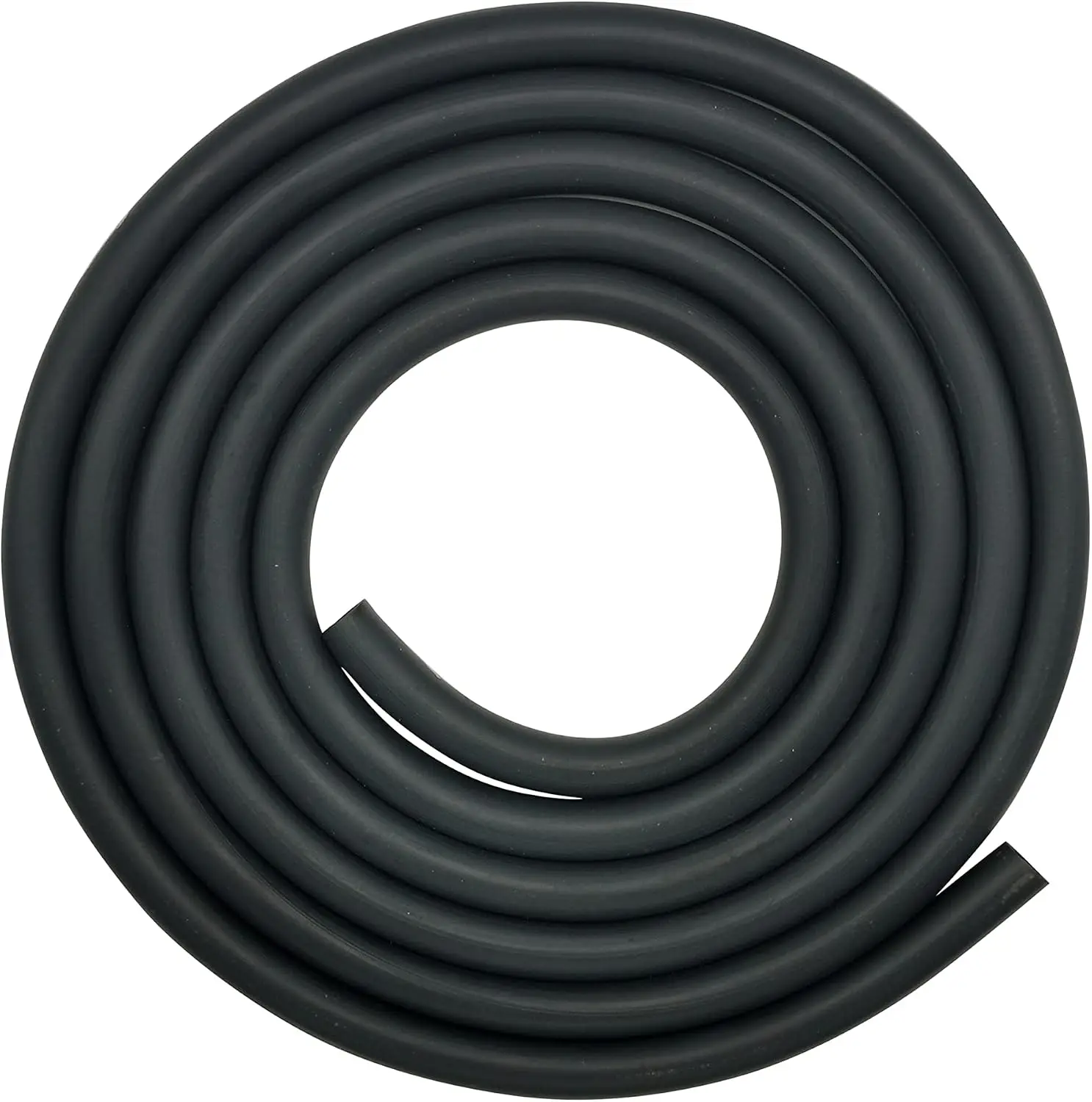10 Feet 5/16 Inch ID Fuel Line Hose Rubber w/ 20 Clamp | 8MM Non Pressure Gas Line For Small Engines Automotives Generators etc