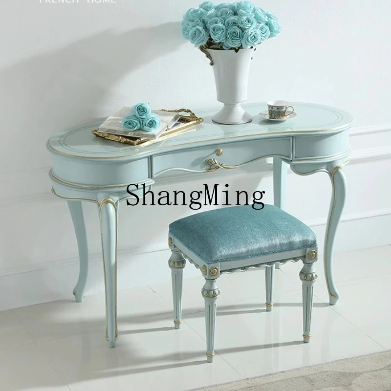 

WYX romantic fresh bedroom small apartment solid wood dresser with drawers