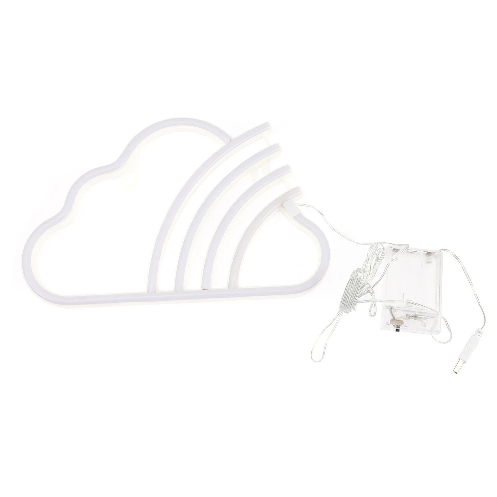 Stijlvol LED Neon Light Cloud Rainbow Design voor Room Bar Mall Decor Neon Sign voor Holiday Party Decoration LED Cloud