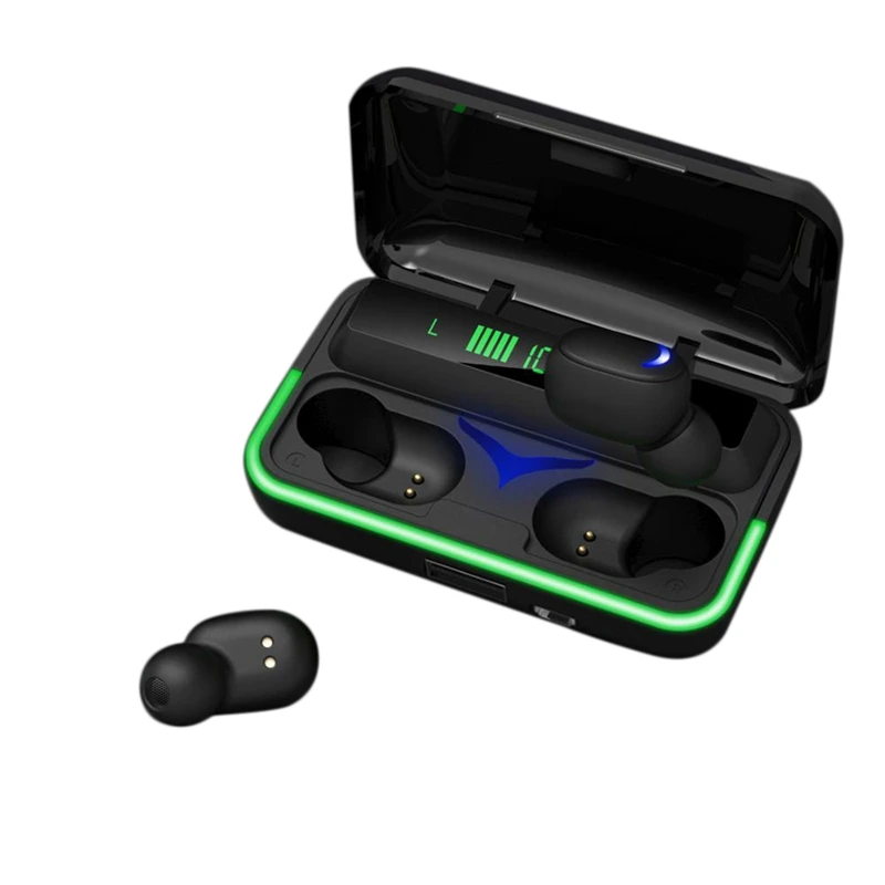หูฟังบลูทูธไร้สาย TWS 5.1 ชุดหูฟังสําหรับเล่นเกมเวลาแฝงต่ําชุดหูฟังสําหรับเล่นเกมชนิดใส่ในหูแสงโดยรอบ