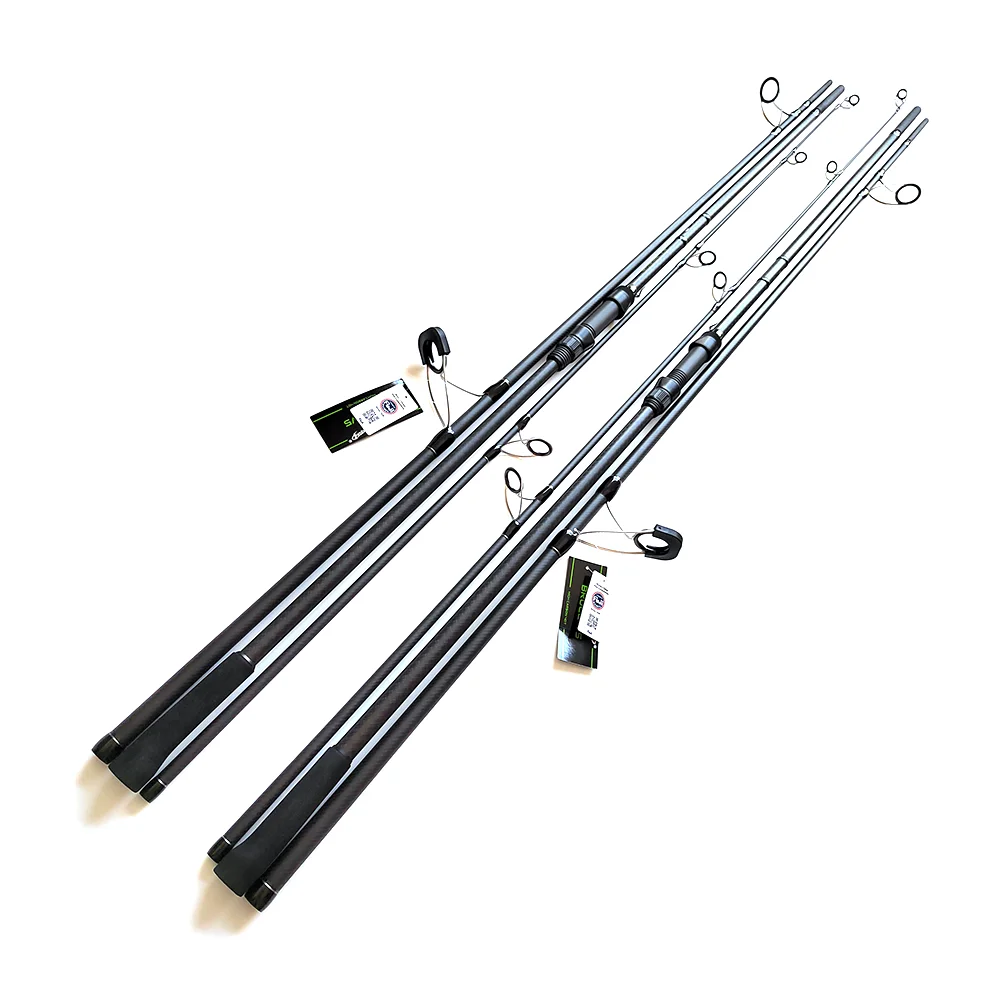 

New Fishing Rod 12 Feet 3.5 Pounds 3 Seconds Carp Rod Carbon Fiber Fuji Reel Seat & Guide Ring 13 Feet