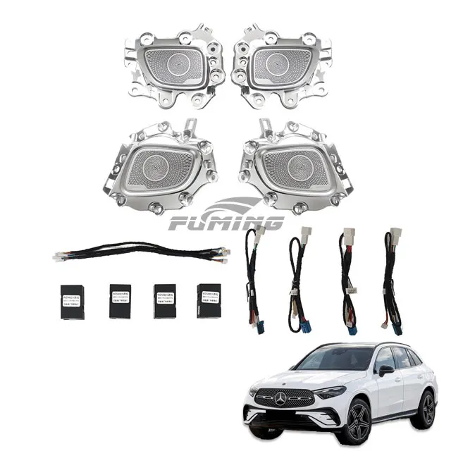 

Level 254 Car Installation With 4D Rotating Tweeter Comes With 64 Color Ambient Lights, Upgraded Interior Sound System