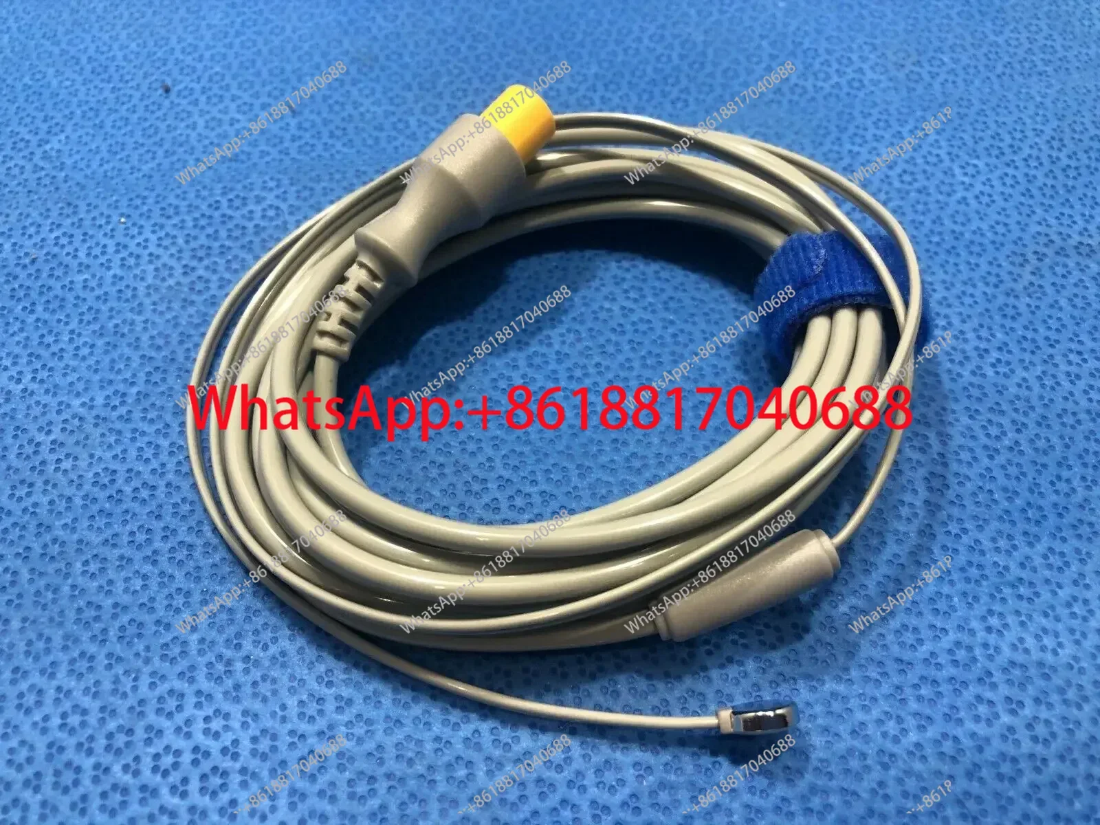 Sonda de temperatura de piel para adultos reutilizable MR403B Original de 2 pines 0011-30-37393 para T5/T6/T8/ipm9800/ipm10/ipm8