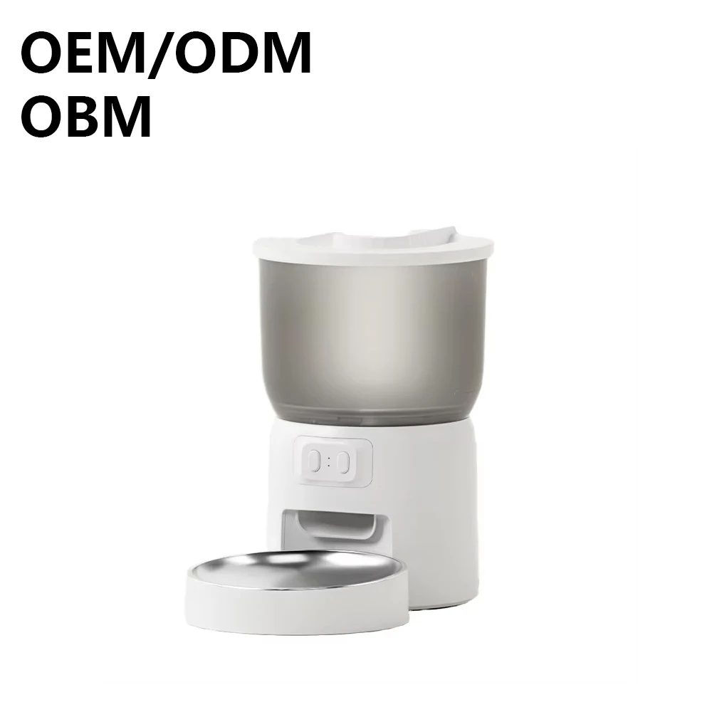 Smart Automatic 3L Cat Feeder Bowls With HD Camera And Timer Control