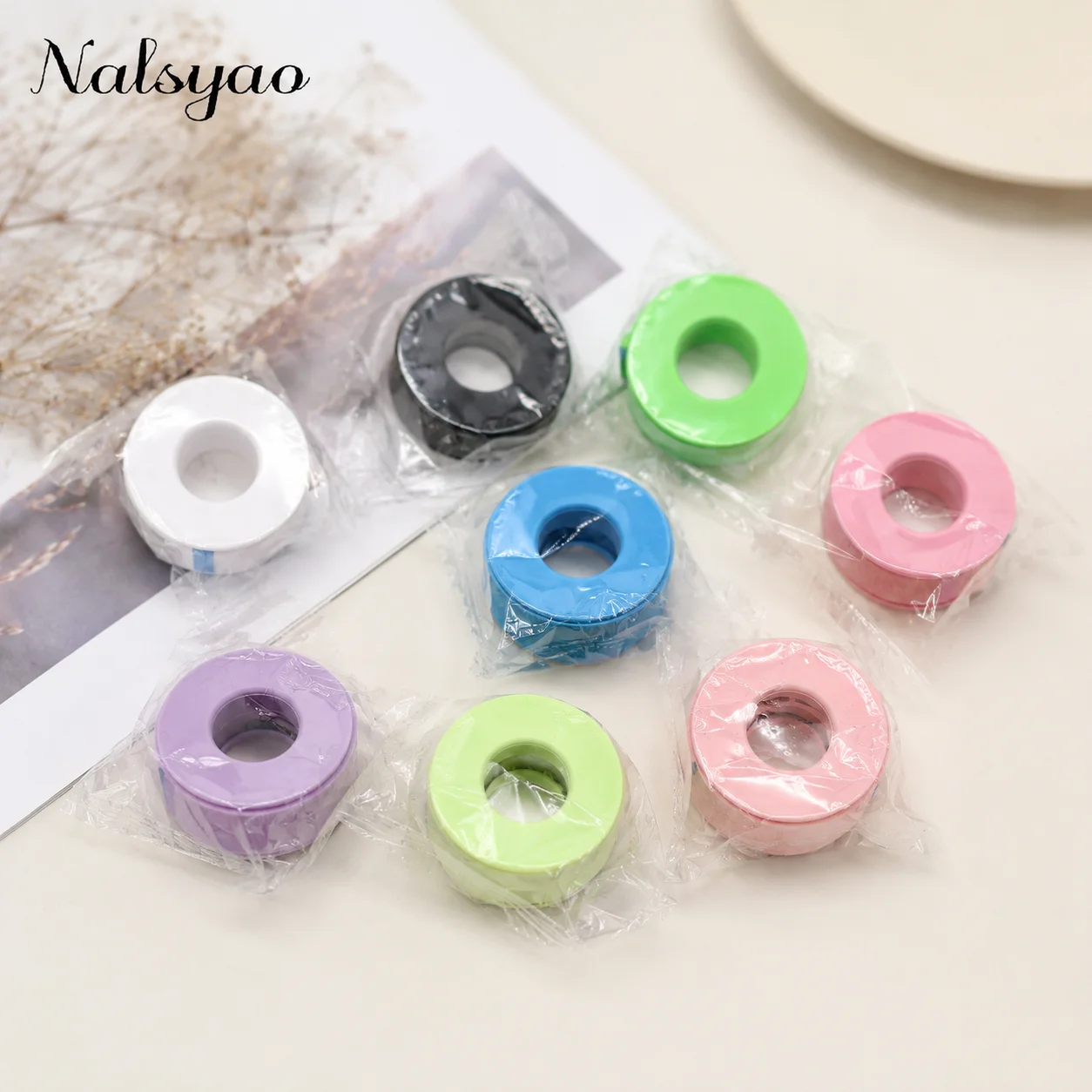 CNK 3/5pcs Non-woven Medical Silicone Gel Eyelash Tape Breathable Sensitive Resistant Blue Under Eye Pad Eyelash Extension Tools