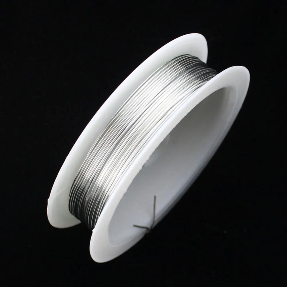 

6 Rolls Practical Assorted Color 0.4mm Copper Wire Jewely Making Wire DIY Craft Copper Wire for Necklace Bracelet