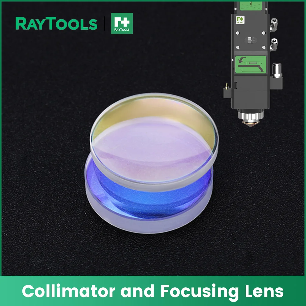 

Raytools Focusing Lens D28 D30 D37 F100 F150 F200 Laser Collimator Lens Glass for Raytools BT240 BM110 BM111 Laser Cutting Head