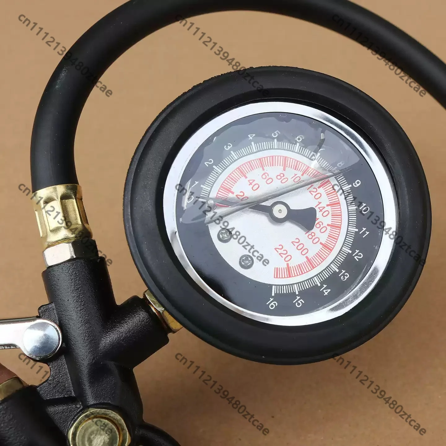 Oil Filled Tire Pressure Gauge High Precision Tyre Inflator Air Pressure Monitor Car Vehicle Maintenance Replacement Parts