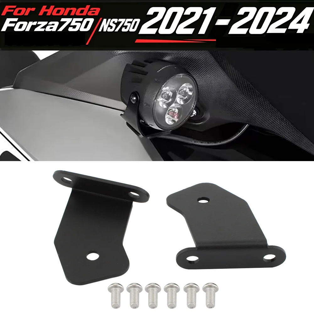 

For Honda Forza 750 Forza750 NSS750 2021-2024 Accessories LED Lights Bracket Auxiliary Lights Motocycle Fog Light Bracket