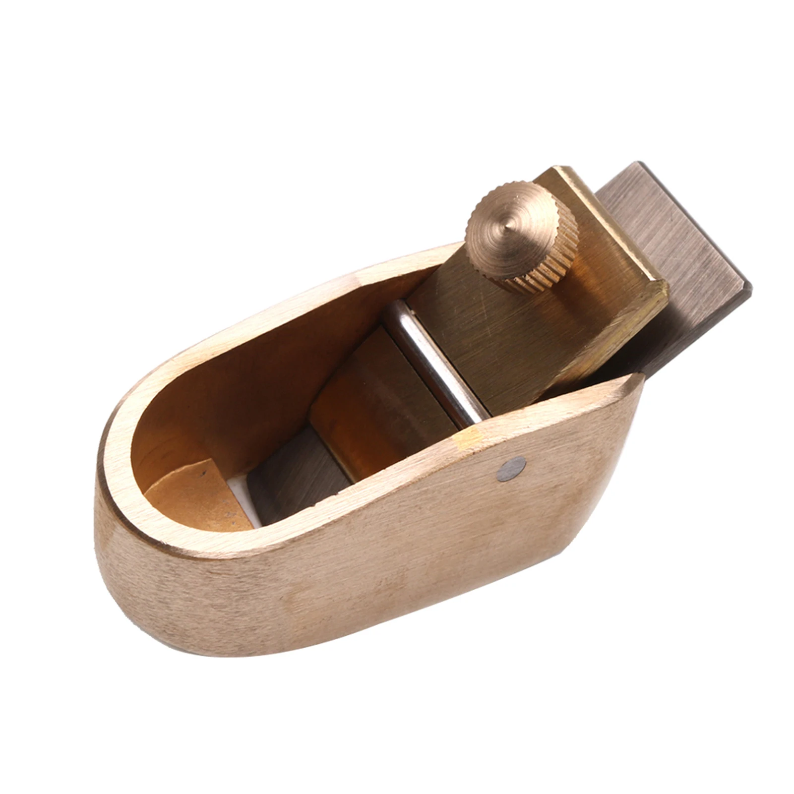 Convex Curved Sole Woodworking Plane Cutter Brass Luthier Tool  Planer for Violin Viola Cello Wooden Instrument Accessory