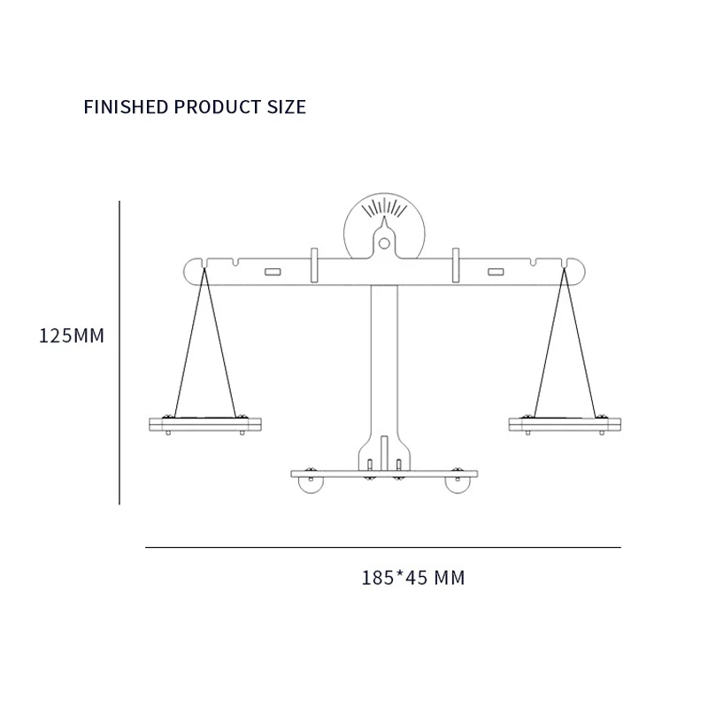 DIY масштабная модель цифрового баланса, детские технологии STEM, научные игрушки, набор экспериментальных инструментов, учебные пособия для детей, обучающие образовательные