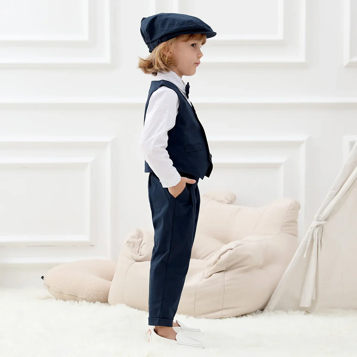 Boys Easter Outfit Baby Wedding Suit Infant Birthday Party Gift Formal Clothes Kids Gentelman Clothing Toddler Winter Set