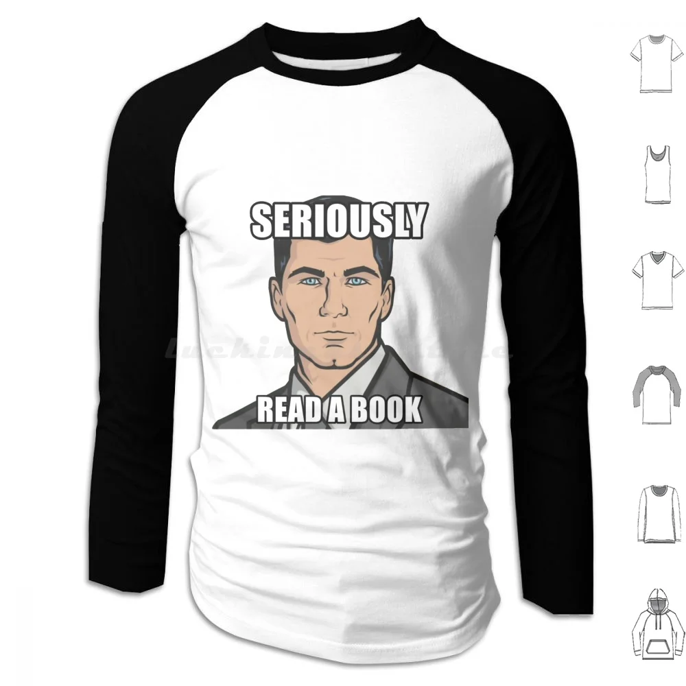 Leer un libro Cómo conseguir las hormigas bebiendo en serio lee un libro sudaderas con capucha de manga larga Cyril algo algo zona de peligro