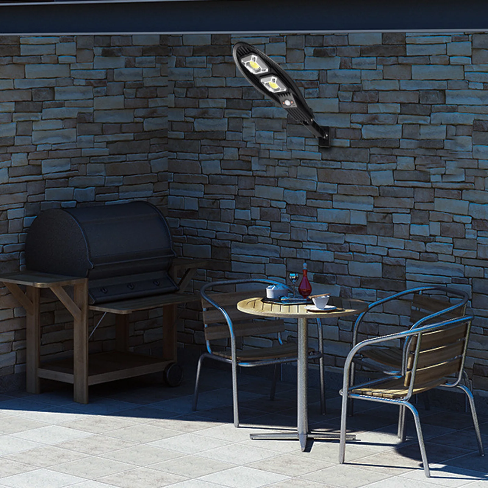 

Professional Solar Powered Street Lamp Yard Light Waterproof LED Outdoor Lighting Durable Energy Lamp