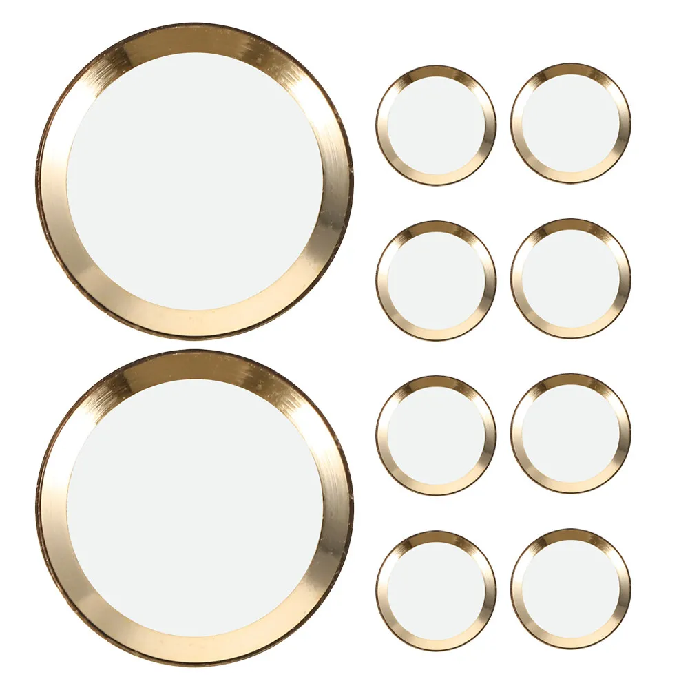 10Pcs Thin Fingerprint Stickers for Home Button Scratch Resistant Touch Sensitive Decorative Cover Compatible 5 6 7