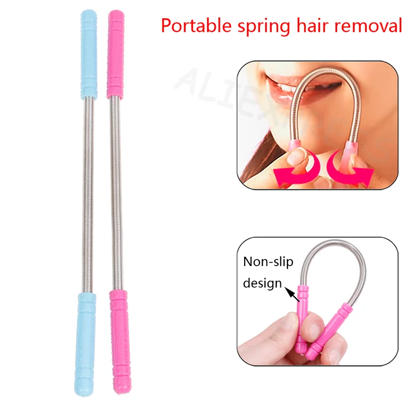 Ushape Epilator Epistick Facial Hair Removal Device Micro Spring Removal Epicare