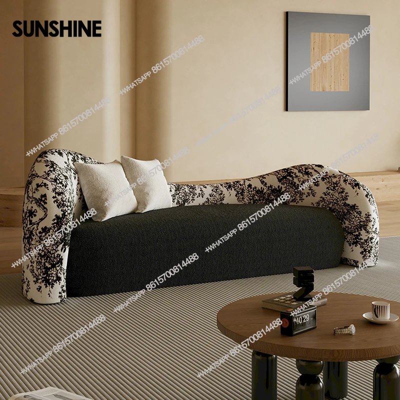 Couch Nordic Outdoor Sofa Corner Bedroom Velvet Lounge Love Seat Living Room Sofas Curved Relaxing Sillon Cama Home Furniture