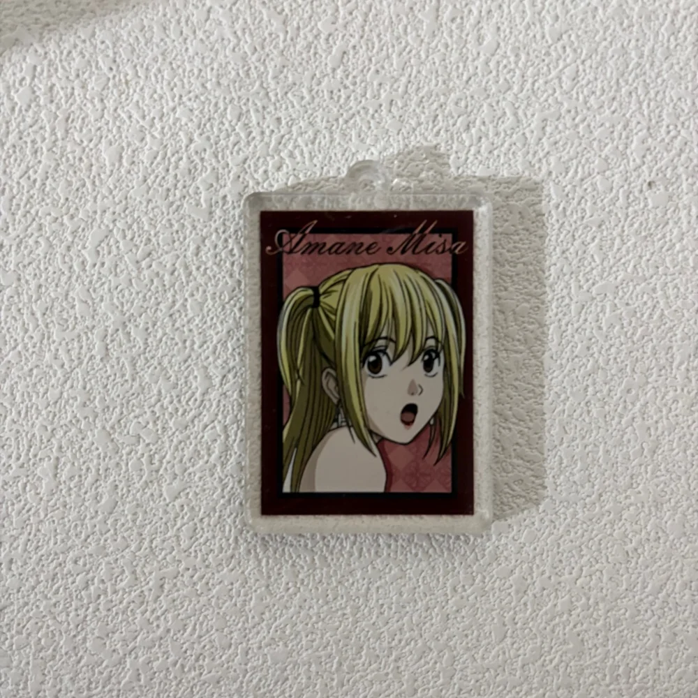 Anime Death Note 6cm Acrylic Keychain L Lawliet Yagami Light Anime Pendant Bag Charm Fans Collectible Gift