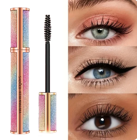 Mascara Waterproof Long Lasting Silky Lash Black Eyelashes Extension Make Up Beauty Eye Korean CosmeticEyelashes Lengthening