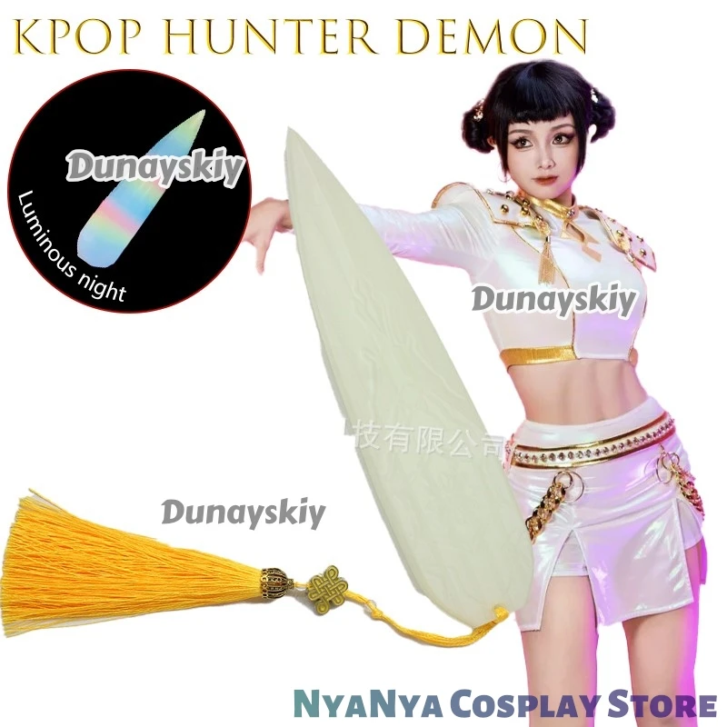 デーモンハンターライトダーツウェポンズKpopハンターデーモンゾイ仮装小道具女の子用カーニバルパーティー用品ゾイハロウィンカーニバル
