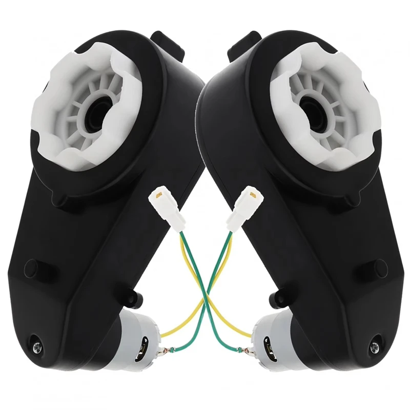 

A63T-2Pcs RS555 Kids Ride On Toys Автомобильные двигатели Коробка передач 24 В 40000 об/мин Детские колеса автомобиля Коробка передач Двигатель постоянного тока для автомобиля с дистанционным управлением