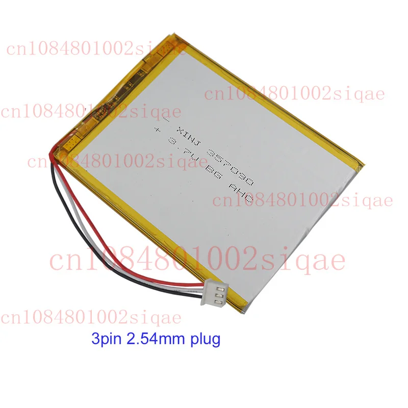 Baterai Li Isi Ulang 3.7V 3000 MAh 11.1Wh 357090 untuk Axys 4G Tablet PC GPS WYORESY