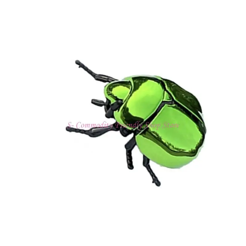 85AE Realistic 3D Printed Scarab Wind Up Insect Toy Early Education Science Kits For Boy Girl Adult Relaxation Winding Toy