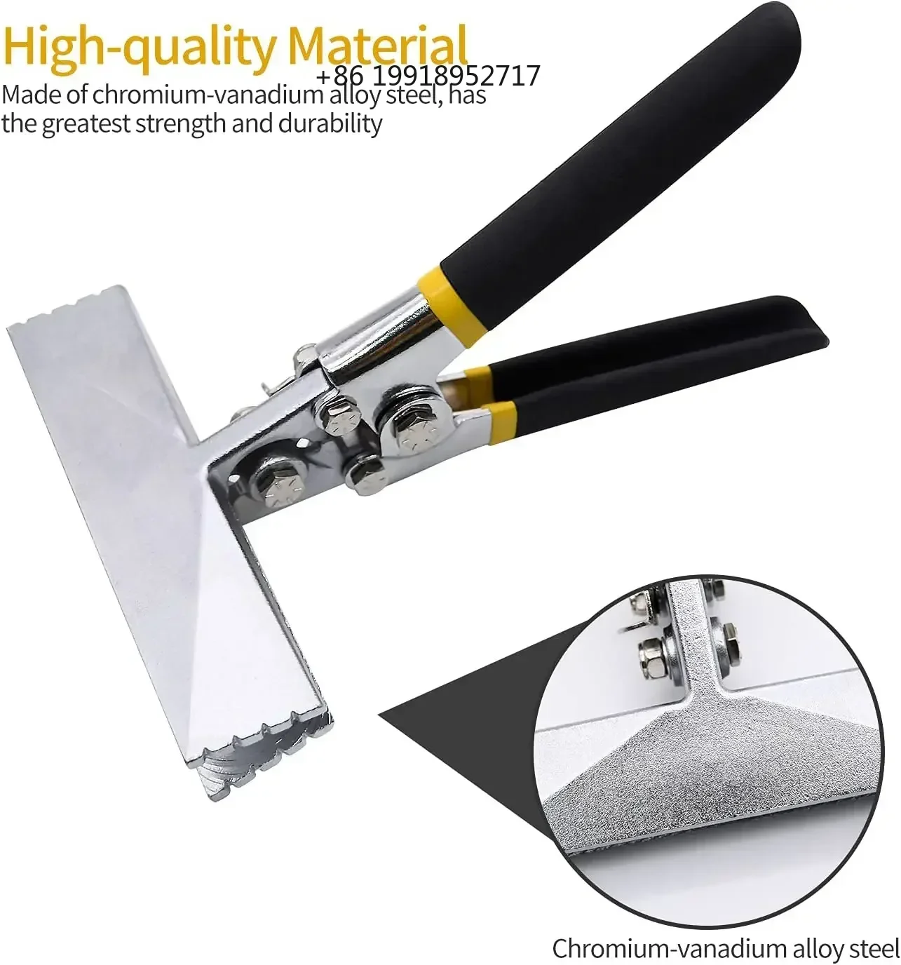 Sheet  Metal Bending Pliers Hand Seamer Wide Jaw Straight 80mm/elbow 80mm/straight 150mm Tools For Welding Clamps JJ34