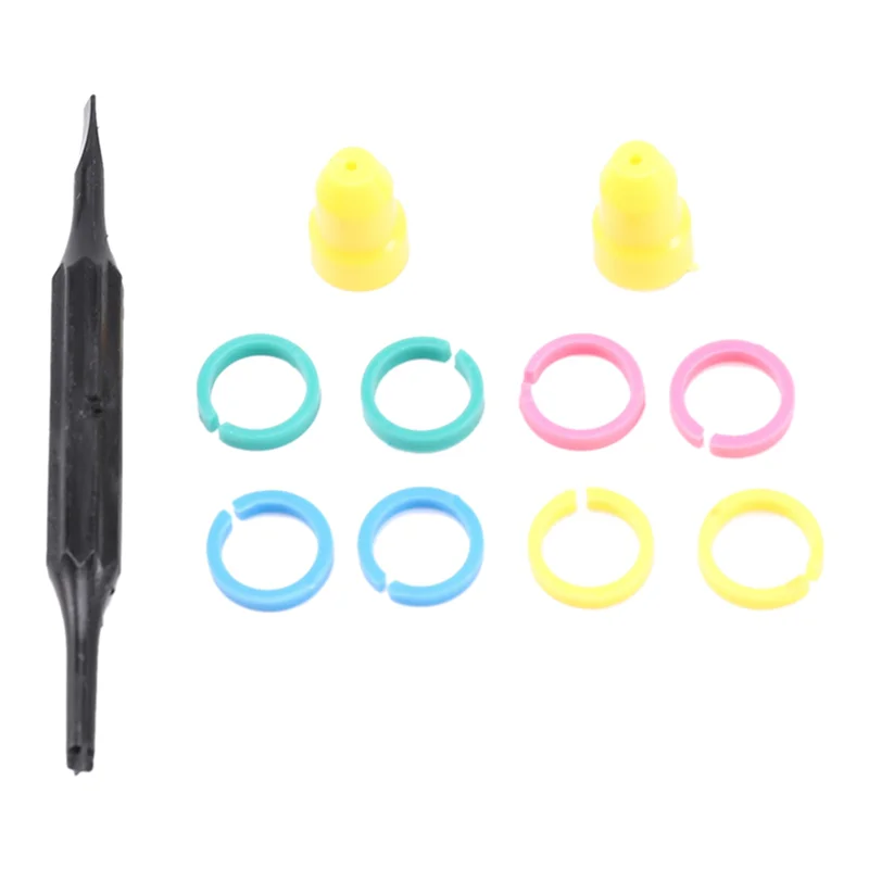 

ABKW-4Pcs P2100 DC-100Mhz Oscilloscope Probe For Tektronix HP X1/X10 P2100 BNC Test Lead Kit