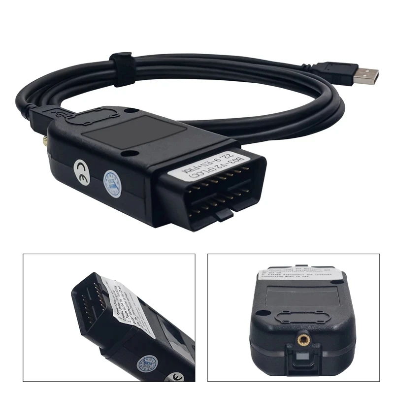 أحدث نسخة تحديث لواجهة VAG COM V2 USB غير محدود obd2 الماسح الضوئي VAGCOM V2 كابل أداة تشخيص السيارة
