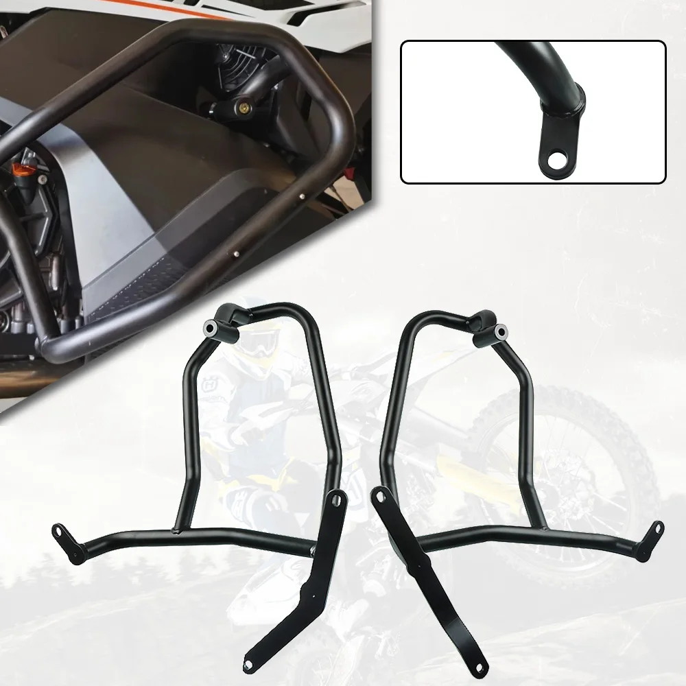 

For 790 Adventure S R 2019 2020 ADV R/S 790ADV Motorcycle Accessories Engine Guard Crash Tank Bar Bumper Fairing Frame Protector
