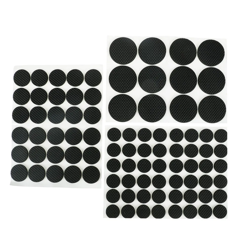 

1SET Protecting Furniture Leg Feet TPR Rubber Pads Felt Pads Anti Slip