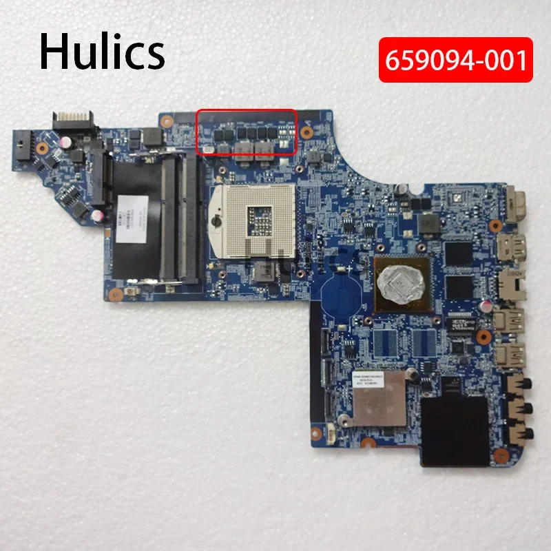 

Hulics используется для серии HP DV7 DV7-6000 659094 -001 Материнская плата для ноутбука, 100% работа