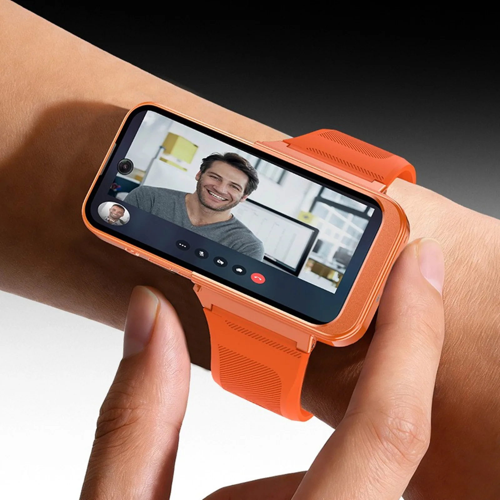 3.97 Inch HD Smart Watch 4G Network GPS 64G Storage WiFi Mobile Phone Dual Card Camera 1800 MAh Game Music Call Video Smartphone