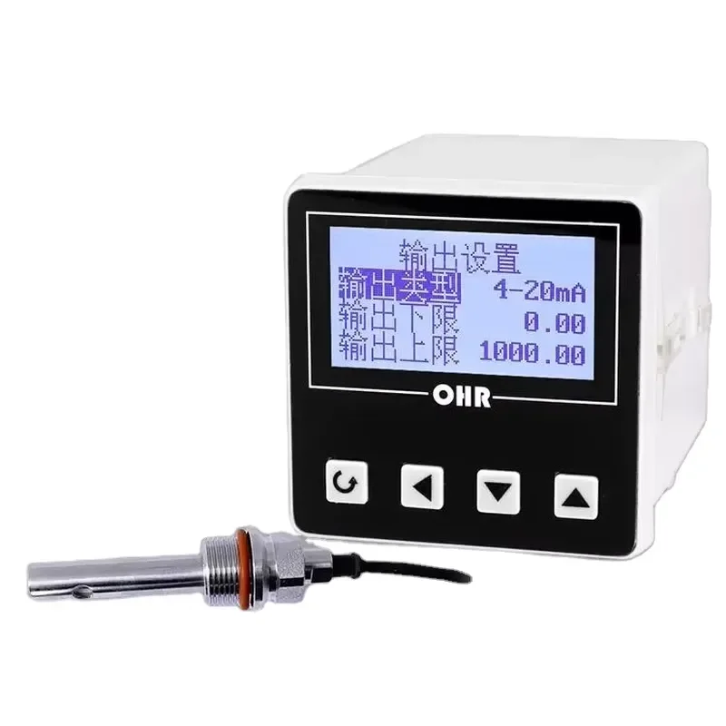 Industrial Online Conductivity Meter Water Quality Detection Monitor with Electrode Sensor for Continuous Monitoring