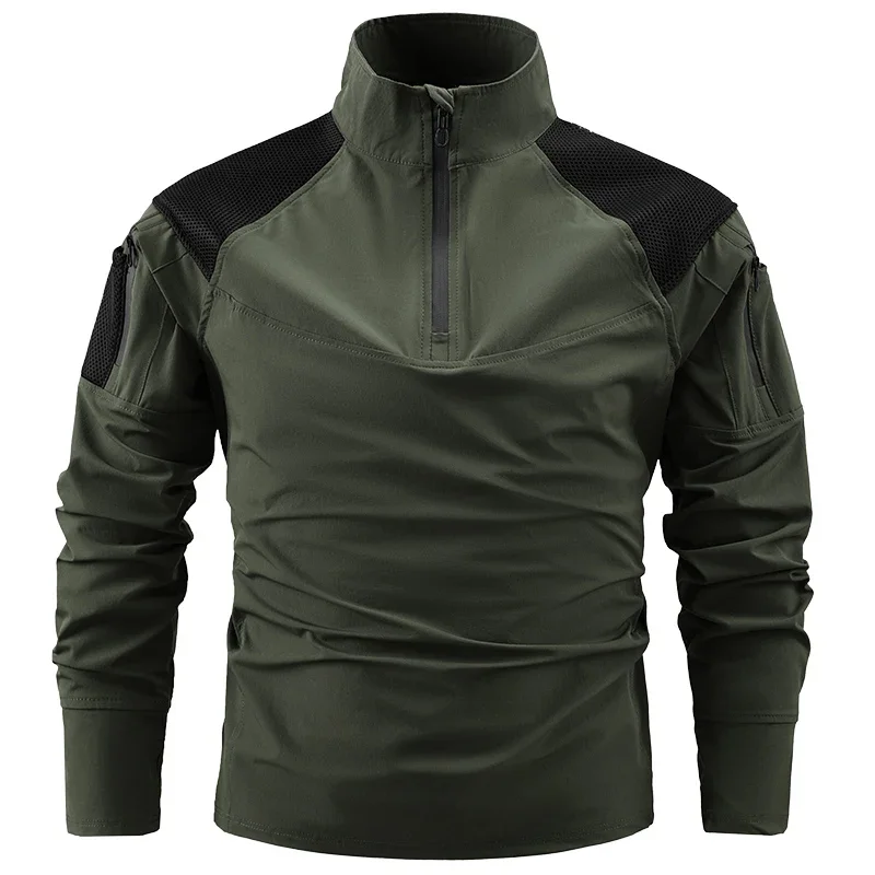 New Tactical Frog Suit Man Outdoor Training Hunting Breathable Comfortable Long-Sleeved Shirt Hiking Fans Combat Uniform