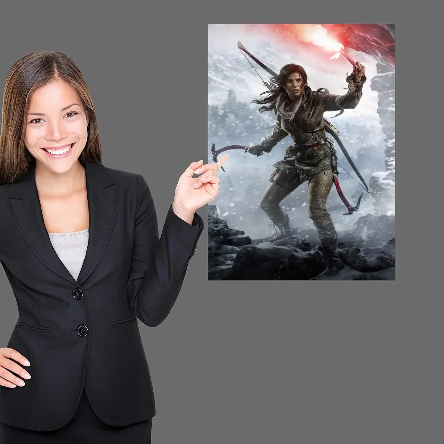 Shadow of the Tomb Raider The Forge Poster Prints Wall Art Canvas Painting Poster For Modern Family Living Room Home Decor