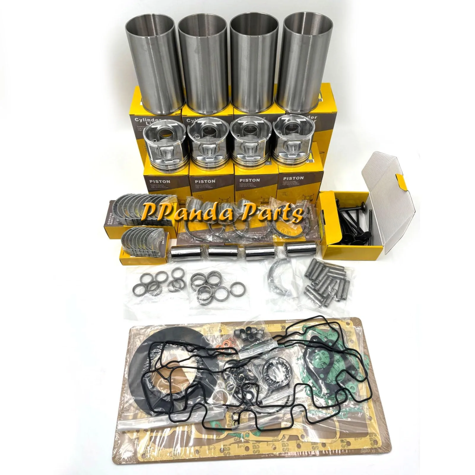 

Overhaul Rebuild Kit for Yanmar 4TNC88 4TNC88L-RB Engine B50 Excavator CA465EX