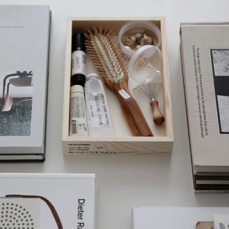 

Organizer Bins, Wooden Box for Pantry Organizer Storage, Arts & Crafts, Cabinet Organizers, Stackable Storage Box