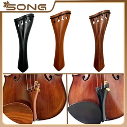 Baroque Style 4/4 Violin Tailpiece natural ebony wood rosewood jujube wood Fiddle tailpieces Violin parts accessories fittings