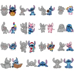 Serise Mini Disney Lilo & Stitch Cutting Dies Diecut for DIY Scrapbooking Embossing Paper Card Craft  New Arrival 2022 Dies