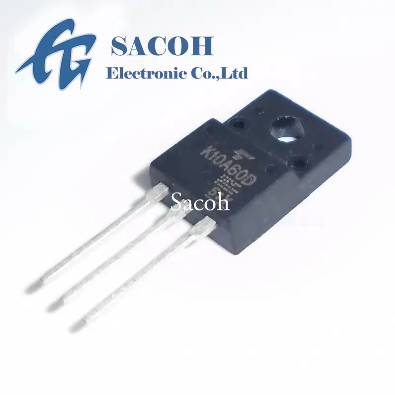 

New Original 10Pcs/Lot TK10A60D K10A60D TO-220F 10A 600V MOSFET Field Effect Transistor In Stock