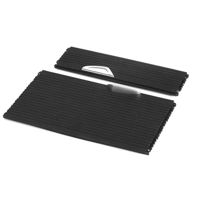WOWFU-2 pçs console central suporte de copo capa bebida água copo titular capa zíper cortina rolamento para bmw x1 x2 f48 f49 f39 511692