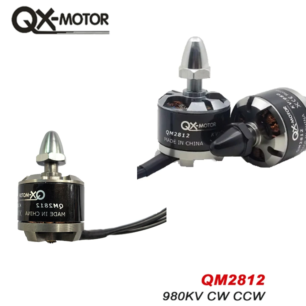 Moteur sans balais classique QX, QM2812, CW, CCW, 980KV, largement adapté aux jouets télécommandés F330, F450, F550