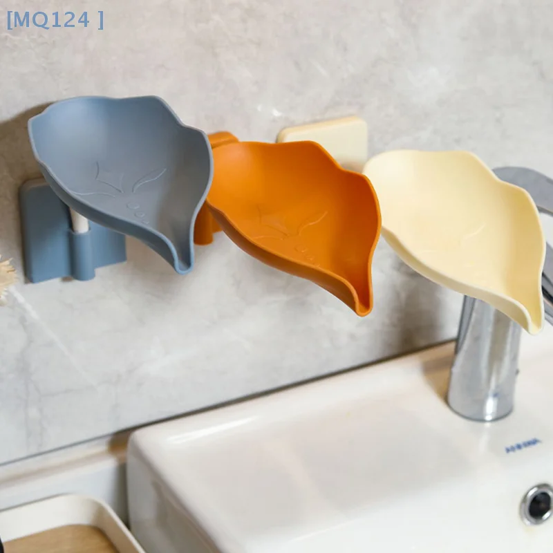Настенная мыльница, гибкий пластиковый сливной держатель для мыла, сливной контейнер для мыла, лоток для туалетных принадлежностей для стирки